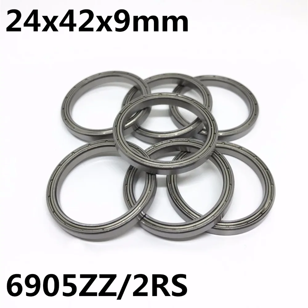 10PCS 6905ZZ 6905-2RS Thin wall ball bearings 25x42x9 mm Bearing steel High quality 6905 6905Z 6905RS