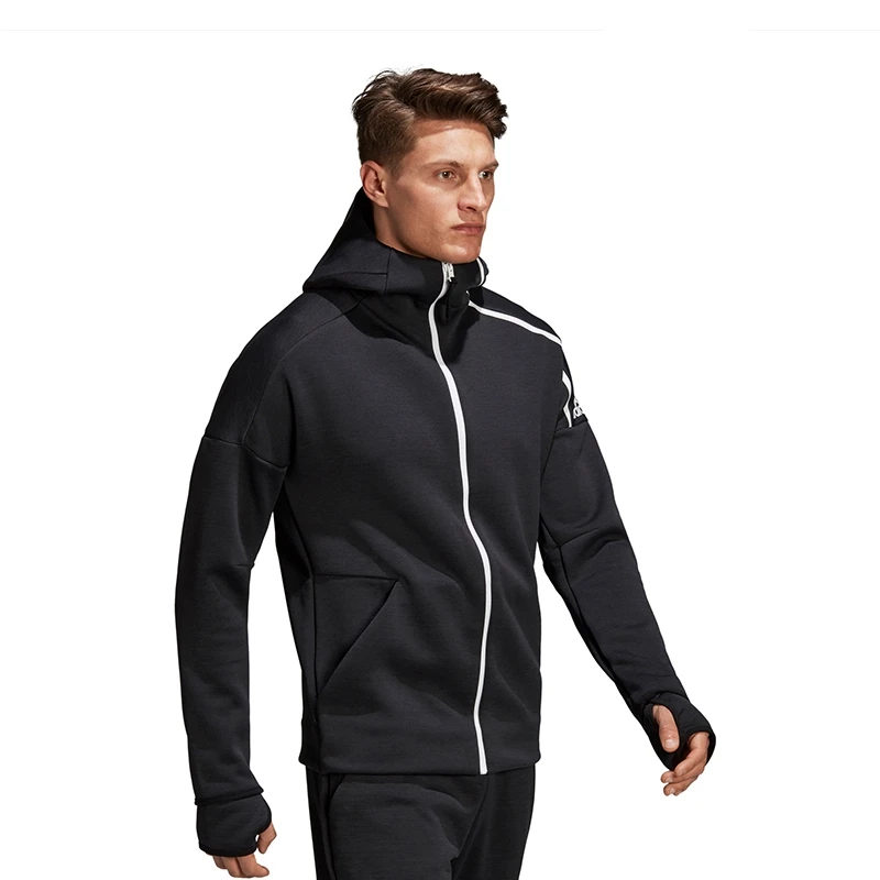 Новое поступление Adidas M ZNE hd FR Для мужчин зимнее пальто с капюшоном спортивная одежда