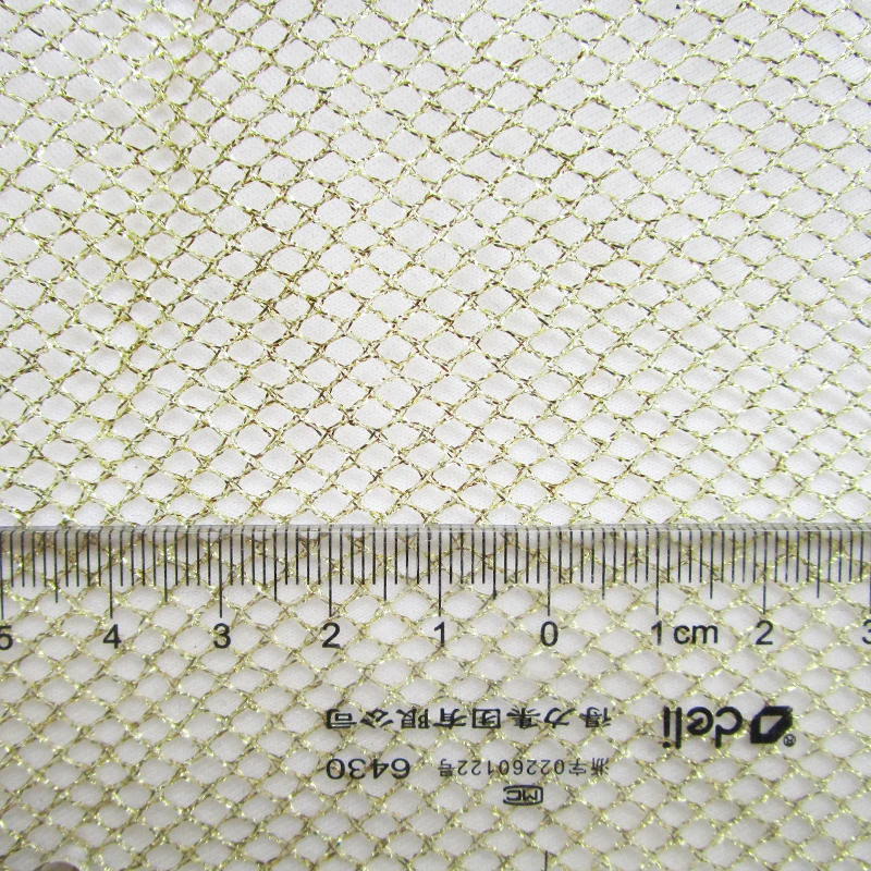 1 ярд модная тюль Золотая сетчатая ткань подарочная упаковка на день рождения