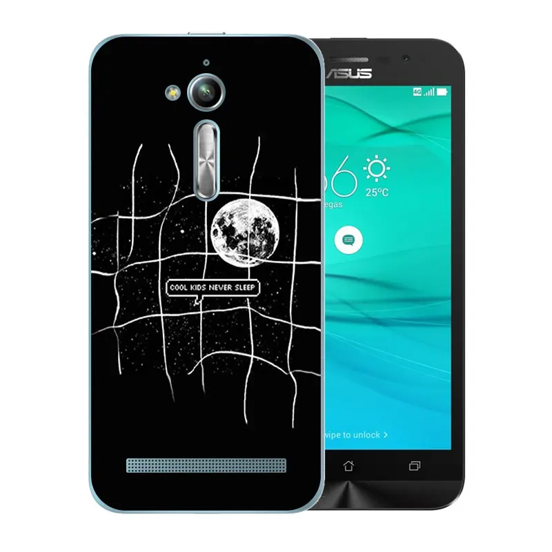 Чехол для Asus Zenfone Go ZB500KL из мягкого ТПУ с рисунком гримаса ZB500KG 5 0 дюймов