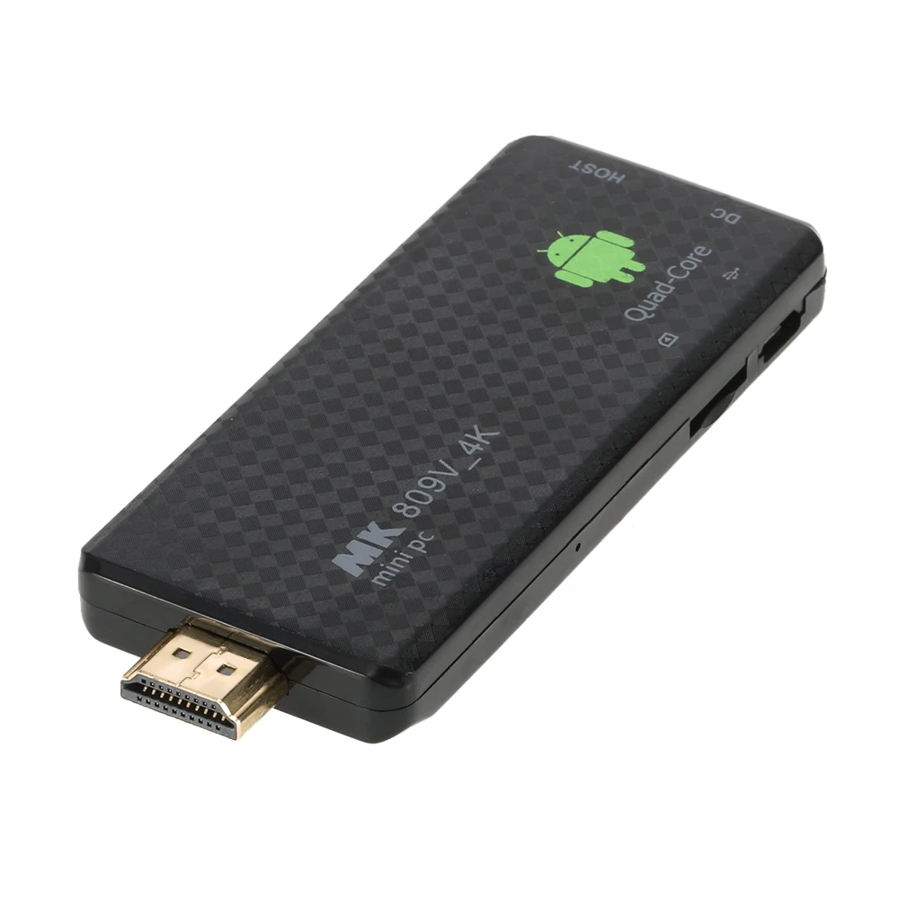 MK809 IV Android 5 1 Смарт ТВ ключ RK3229 четырехъядерный 1G/8G UHD 4K HD мини ПК Miracast/DLNA H.265 WiFi