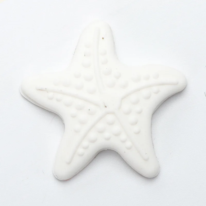 Stars White 1 шт., утолщенная Бесшумная дверная палка для гольфа, стильная резиновая ручка, дверной замок, защитная накладка, наклейки на стену для дома - Цвет: Stars White