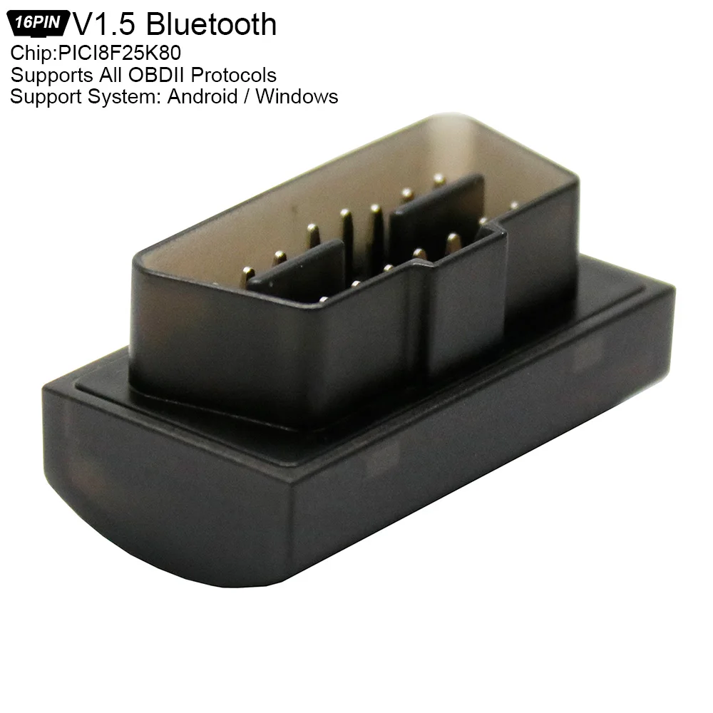 V1.5 PICI8F25K80 супер мини сканер ELM327 OBD2 Bluetooth беспроводной интерфейс OBDII OBD 2 Авто Код