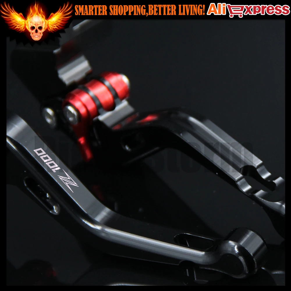 

With Logo(Z1000) Black Motorcycle Short Brake Clutch Levers For Kawasaki Z1000 2007 2008 2009 2010 2011 2012 2013 2014 2015 2016