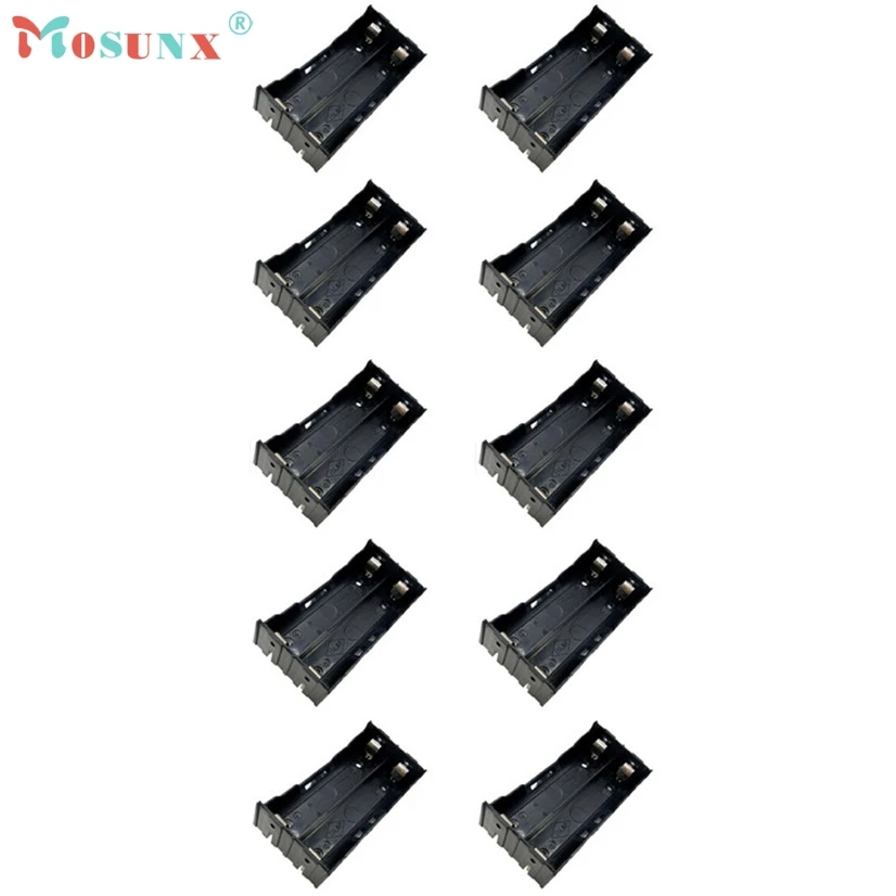 Mosunx 10PCS DIY Storage Box Holder Case For 2 X 18650 3.7V Rechargeable Battery 4 Pin Sept29 MotherLander |