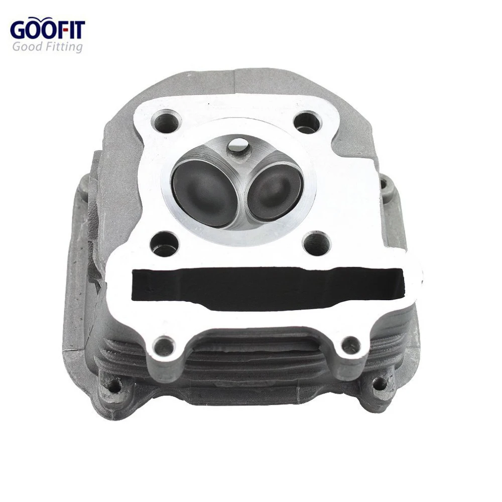 Цилиндрическая головка GOOFIT с клапаном для GY6 150cc детали мопеда китайского скутера