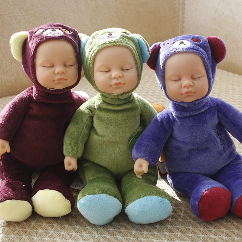 

Kids Cute Doll beetle sleeping bear plush doll placarders doll baby toys 022601