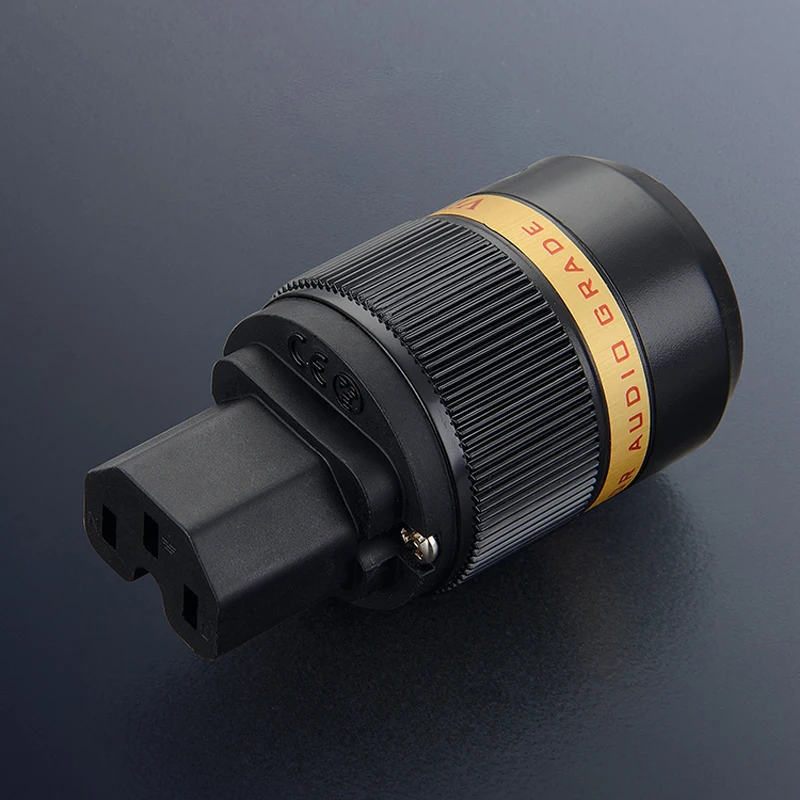 ViborgX1 pair Hifi Audio plug connector pure copper Silver Plated  Schuko EU power plugs VE501S+VF501S