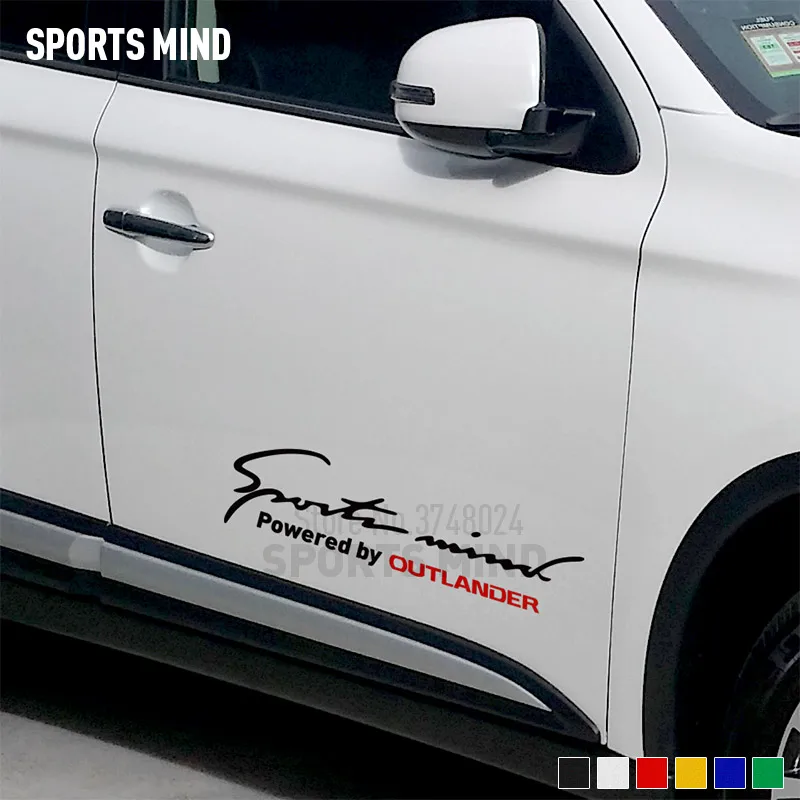 Sports Mind для Mitsubishi Outlander JDM Ralliart Auto аксессуары наклейка на автомобиль Decal Car