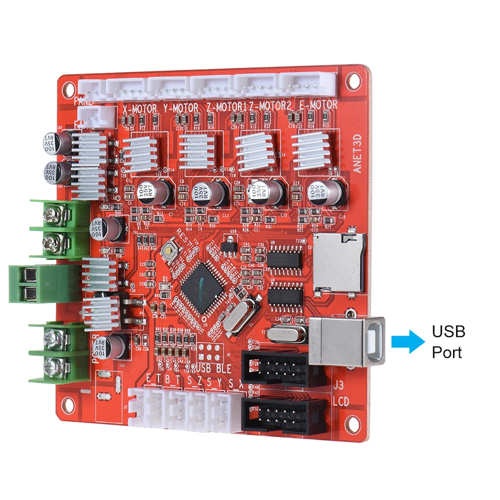 Anet A1284-Base плата управления материнская для A8 DIY самосборка 3D настольный принтер i3