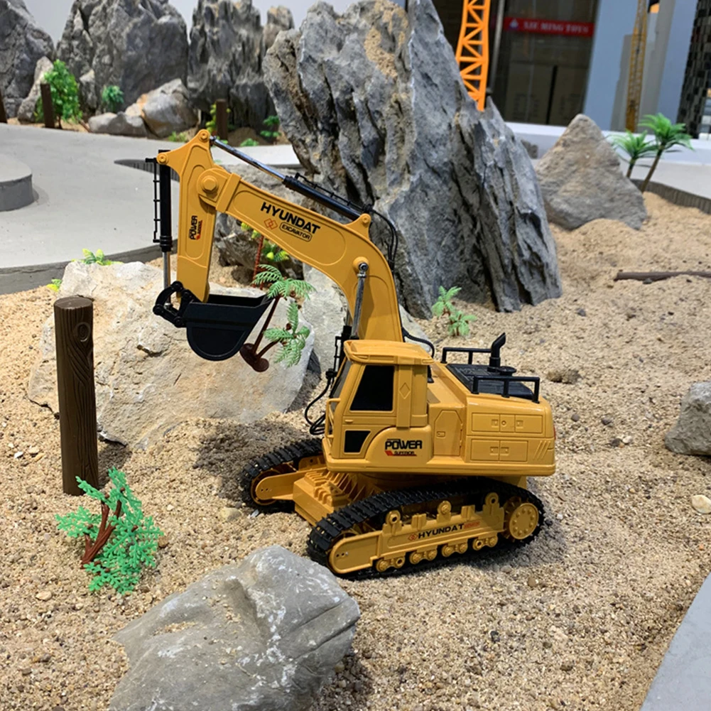 Моделирование перезаряжаемые Строительство Мини ABS грузовик трактор 10 канальный