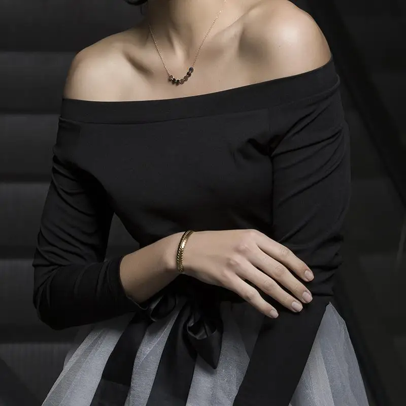 Женский браслет из нержавеющей стали с манжетами шириной 8 мм|bangle bracelet|bangle bracelets for