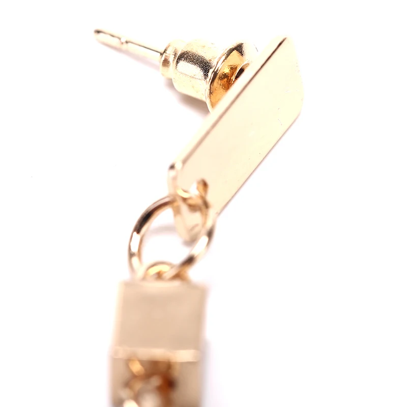 

Simple Triangle Earrings Geometric Earrings Women Fresh Fashion Long Earrings