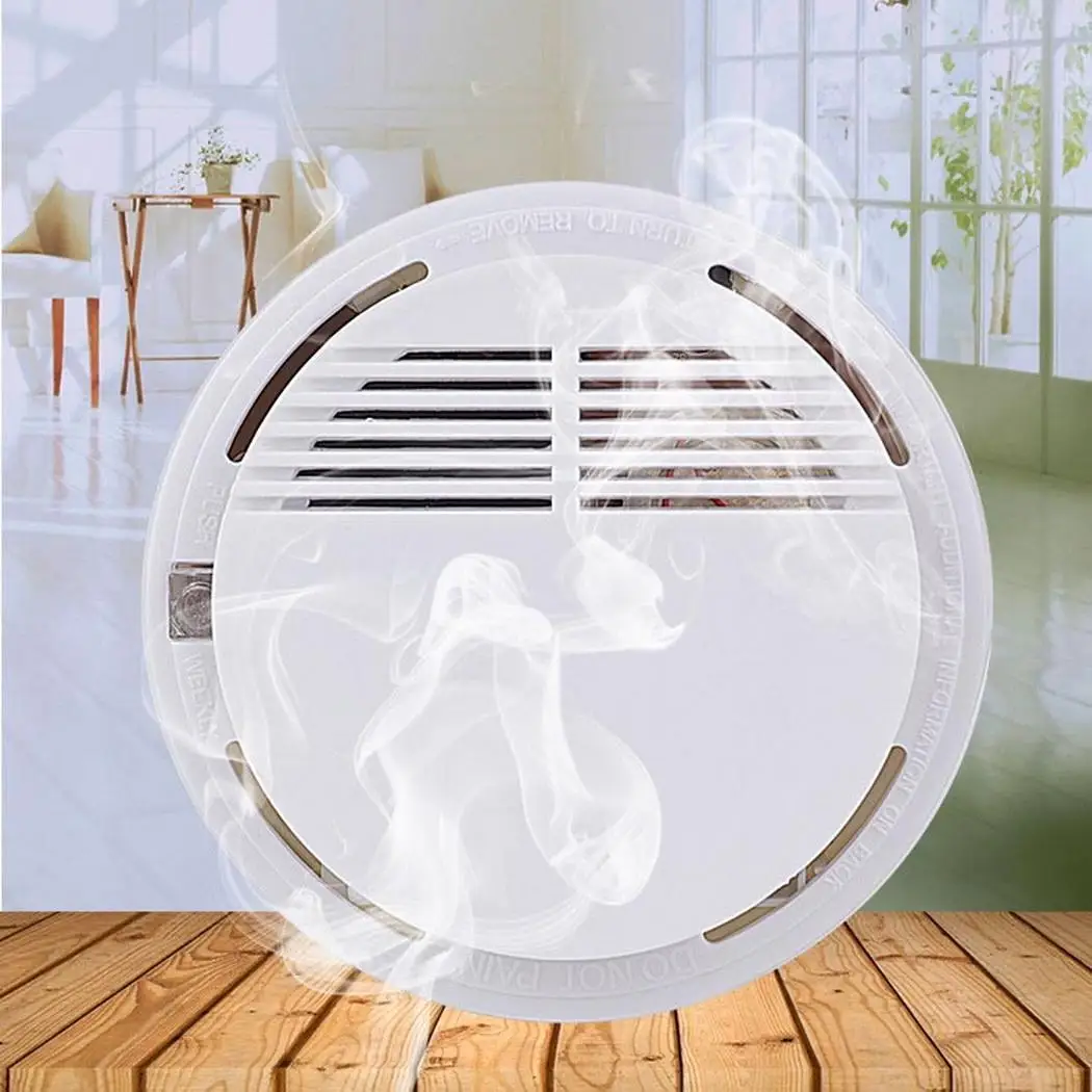 Пожарный дымовой датчик беспроводная домашняя фабрика белая безопасность 20mA 9 V