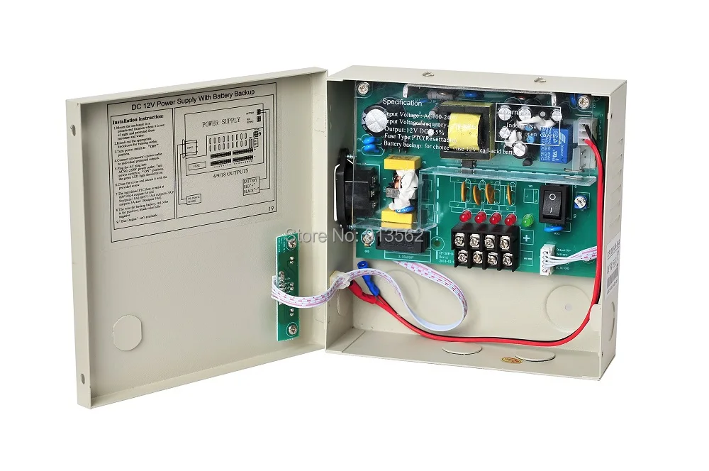 Блок питания для систем видеонаблюдения 12 В постоянного тока 3 А 4 канала|supply