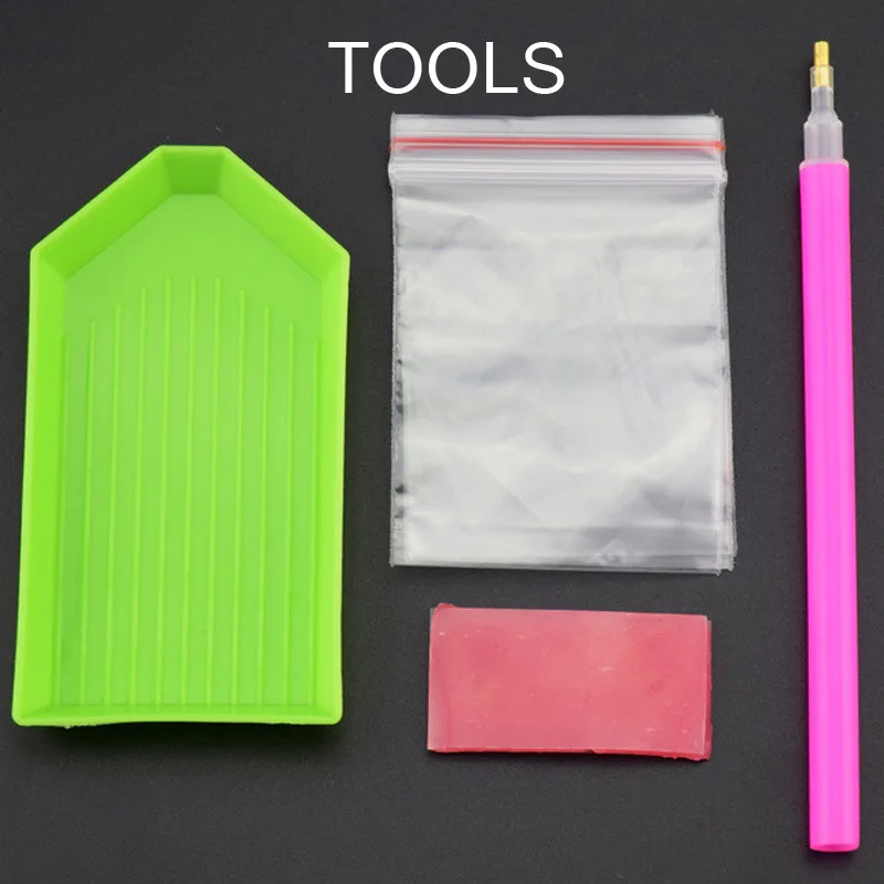 5D Diy Алмазная Вышивка Мультфильм Альпака/свинья/кролик/картина с пингвином декор