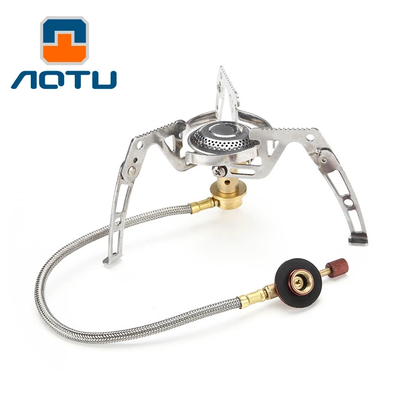 Наружные газовые горелки для кемпинга прочные печки 3000 Вт наружная Складная