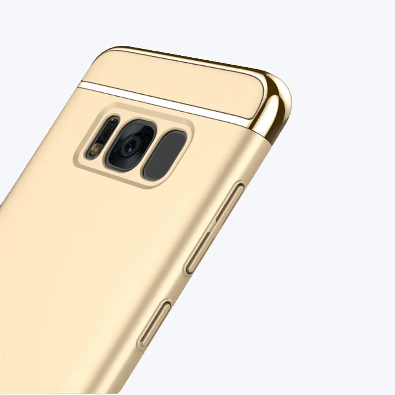 Для Samsung S8 чехол бампер Galaxy s8 задняя крышка роскошный mofi тонкий жесткий 3 в 1