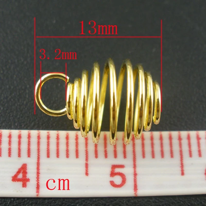 100pcs 8mmx9mm LASPERAL 20 шт золотые серебряные кулоны, подвески бусины в каркасе кулон для женщин мужчин DIY ожерелье бусины для изготовления бижутерии держатель аксессуары - Окраска металла: 100pcs 8mmx9mm
