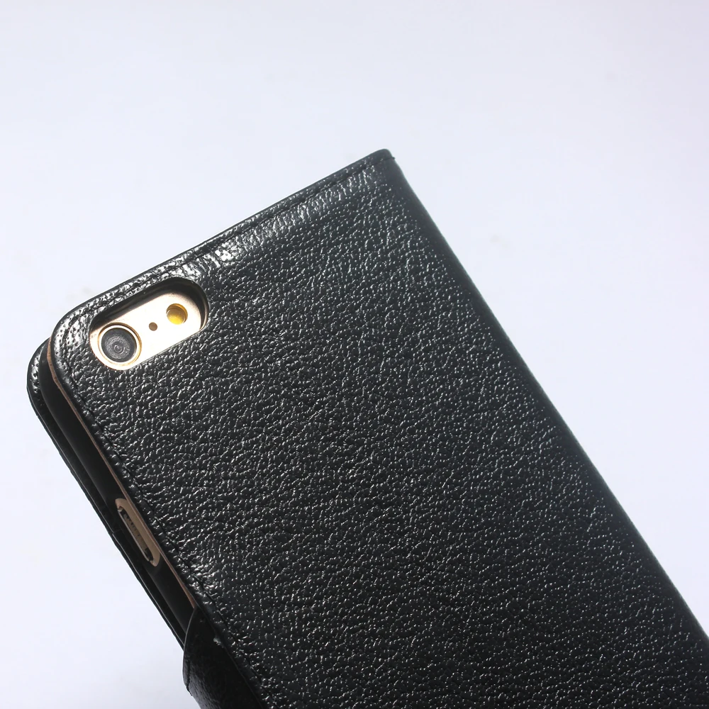 CYBORIS Роскошный деловой Топ Як из натуральной кожи флип чехол для Apple iPhone6 6PLUS