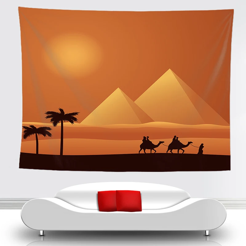 Настенный гобелен с изображением глаз Гора драп Мураль декор для колледжа