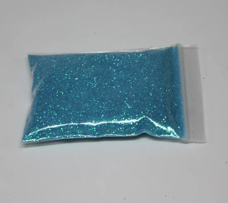 Light blue DIY Швейные принадлежности для одежды обувь и ювелирные изделия для шляп аксессуары ПВХ оптом блестки ногтей Блеск порошок - Цвет: Light blue