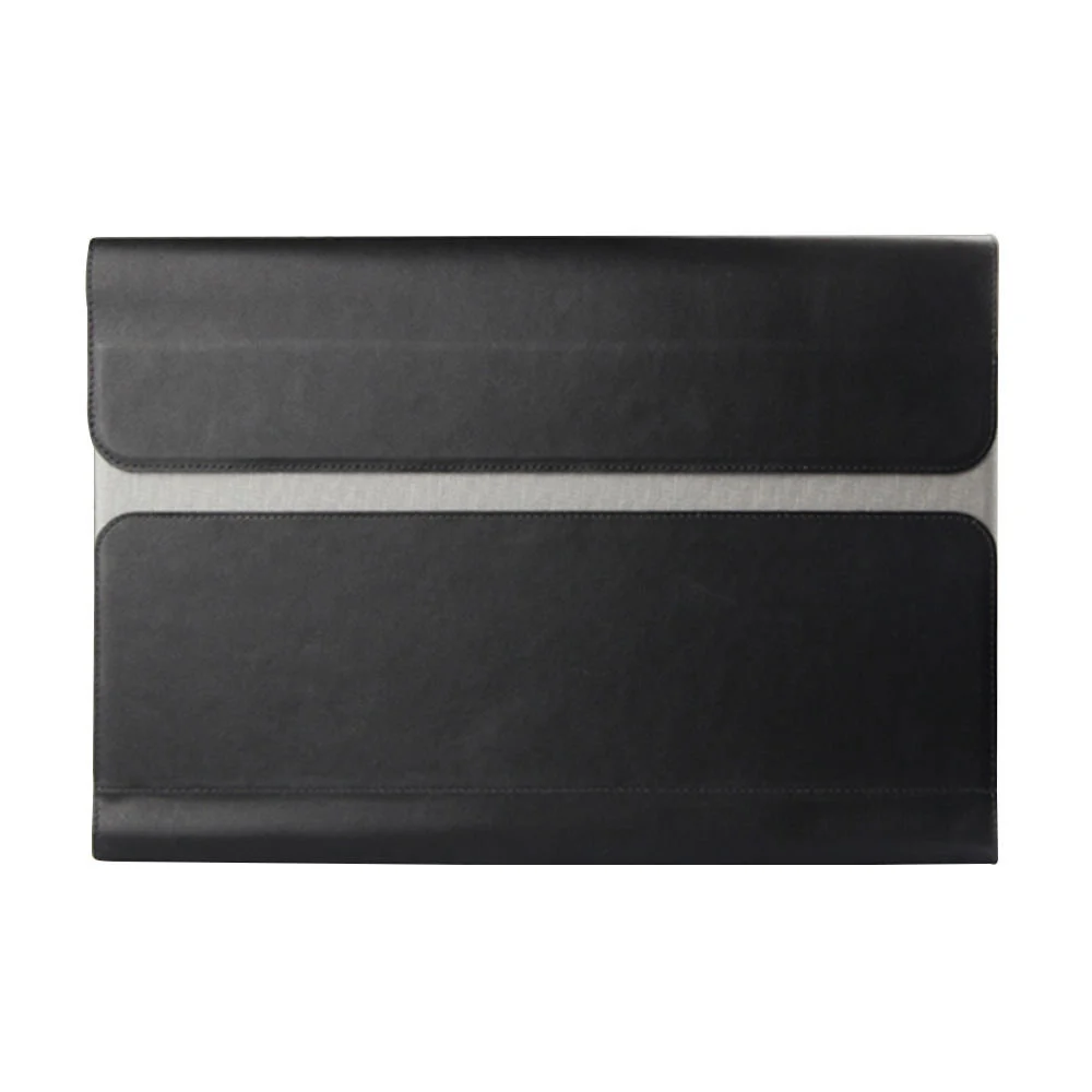 Black Сумка из искусственной кожи для MacBook Pro 13 рукав ультра-тонкий чехол для ноутбука для Xiaomi Mi pro 13 ''ноутбук воздушная Защитная Кожаная сумка для ноутбука - Цвет: Black
