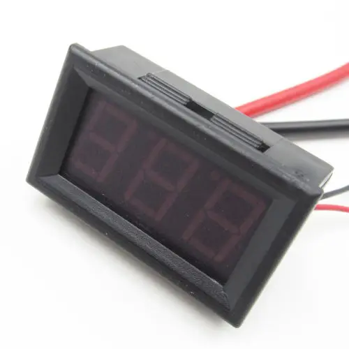 Новый DC от 0 до 20A мини красный светодиодный Панель метр Цифровой амперметр|ammeter