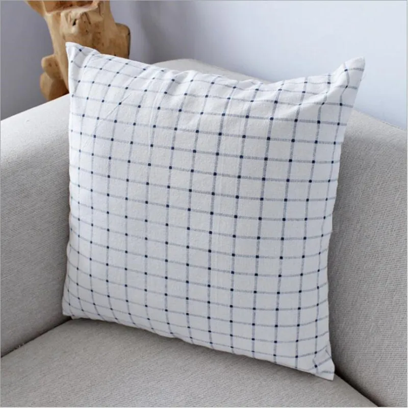 pillow cover-2 Классический геометрический Хлопковый чехол подушка для автомобиля декоративный чехол на подушки для дивана подушки Чехлы для домашнего декора Рождество 1 шт - Цвет: pillow cover-2