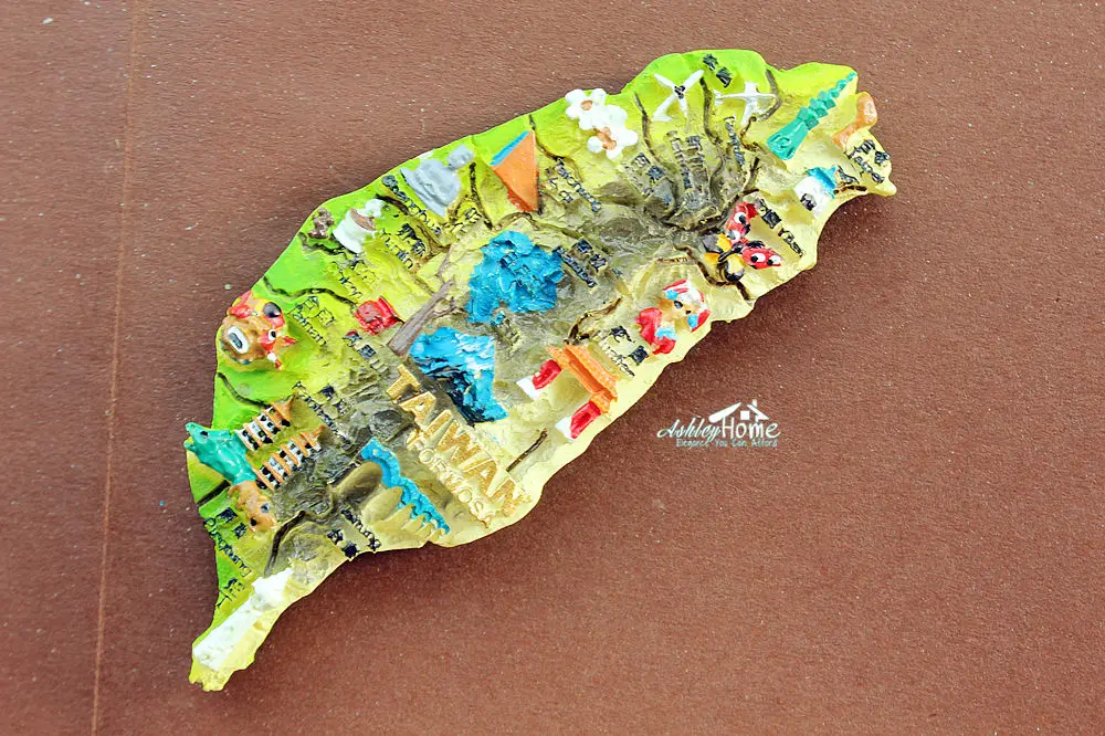 Китай Тайвань туристический сувенир Formosa для путешествий 3D магнит на холодильник