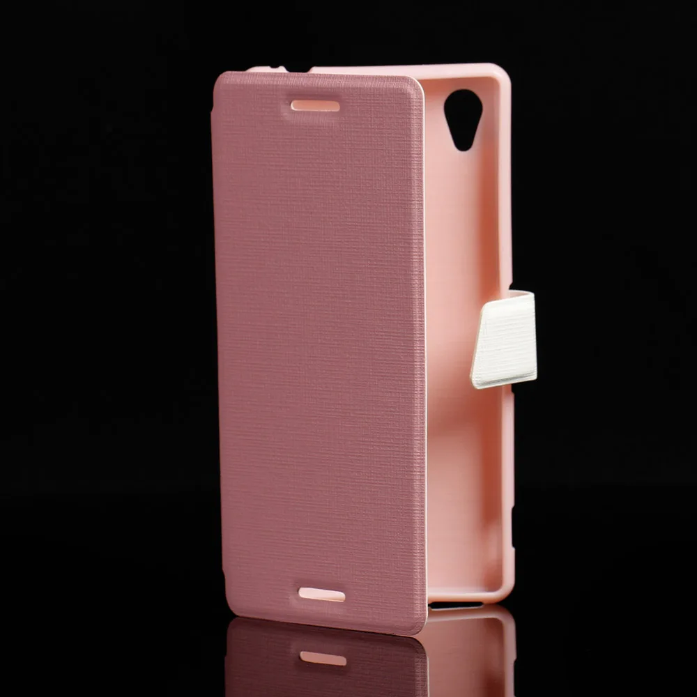 Из искусственной кожи 5.0For sony Xperia M4 Aqua чехол для sony Xperia M4 Aqua E2303 E2333 откидная крышка для сотового телефона чехол