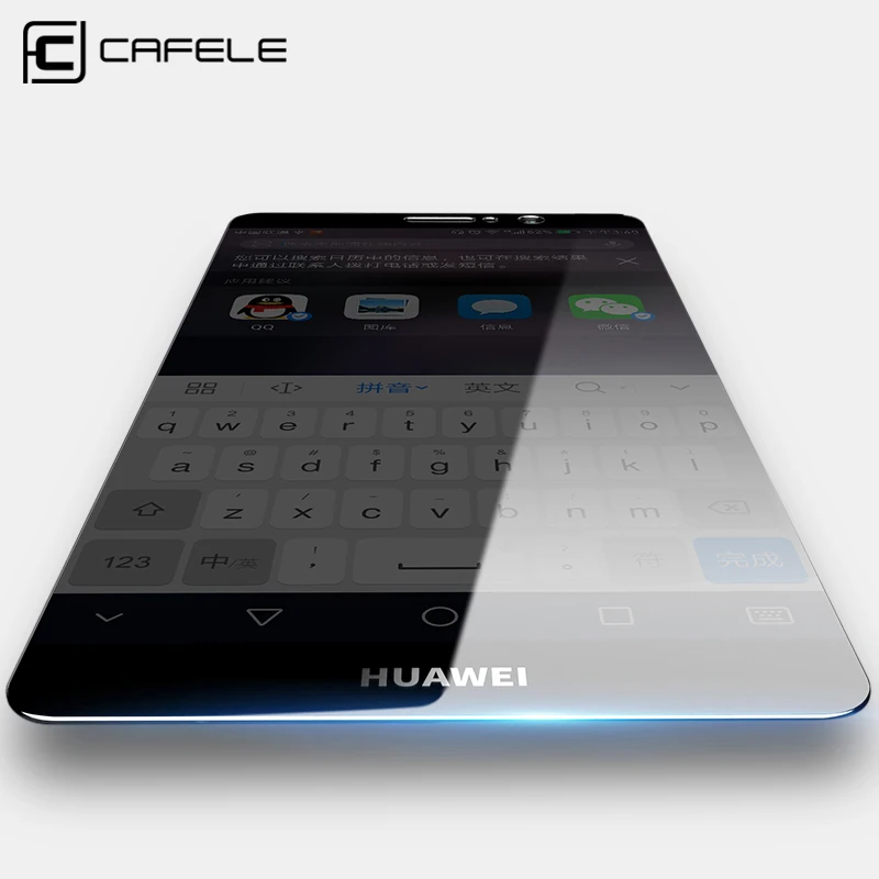 CAFELE 2.5D Закаленное стекло для Huawei mate 9 P20 30 Pro Honor 8 10 V10 V30 защита экрана HD Прозрачная