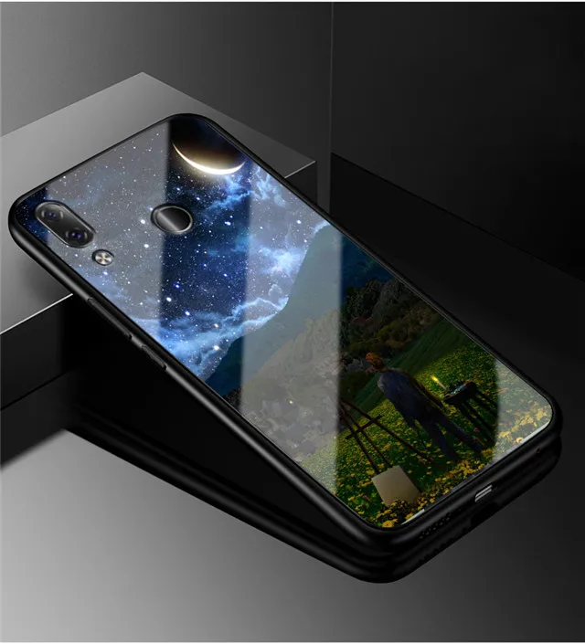 E 6,39 для lenovo Z5 Pro Чехол из закаленного стекла жесткий чехол для lenovo Z5 Pro Чехол L78031 Z5Pro крышка Z 5 Pro мягкая силиконовая рамка Para - Цвет: 34