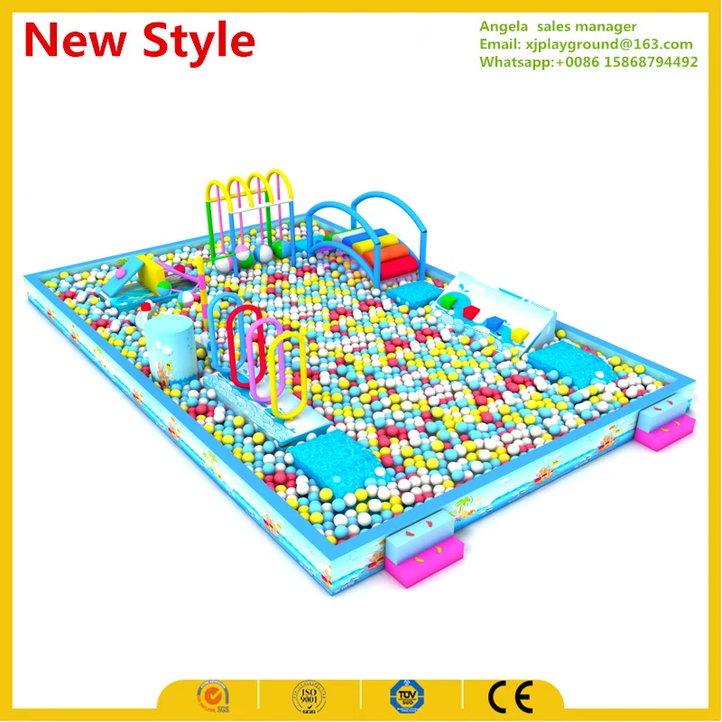 

New design just go theme indoor playground with million balls