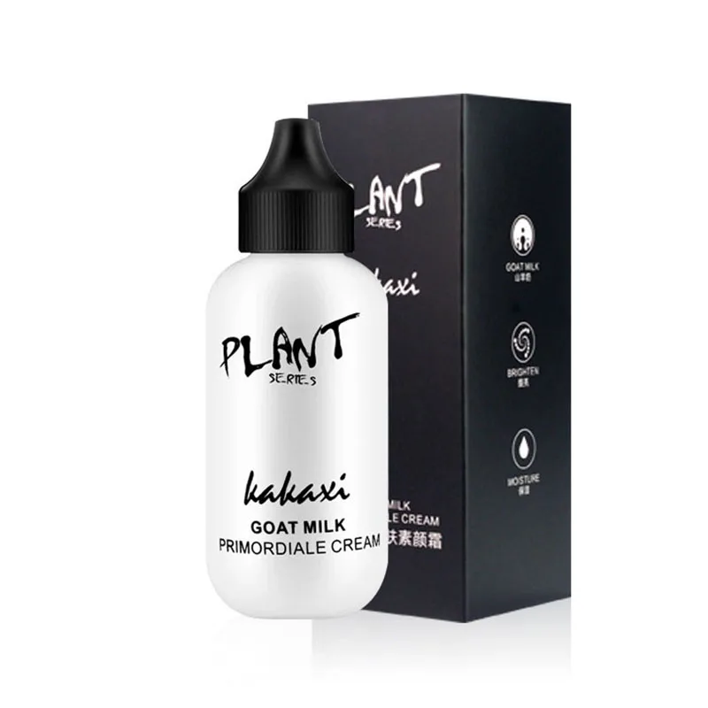 Консилер Жидкий водонепроницаемый отбеливающий праймер для Lazy Make Up Goat Milk
