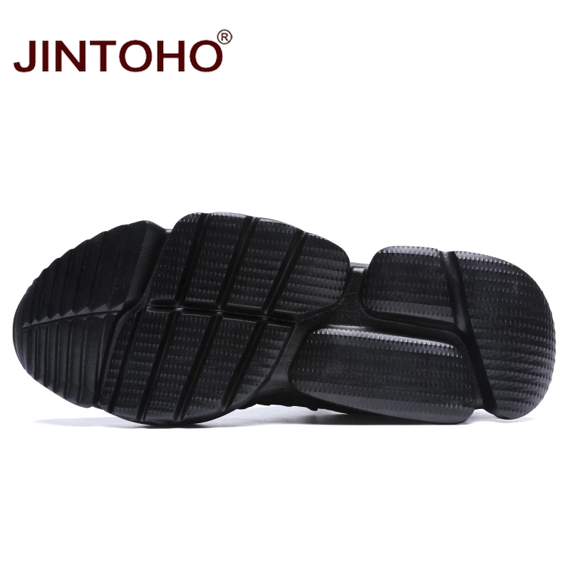 Кроссовки JINTOHO мужские сетчатые Повседневная модная обувь Брендовые