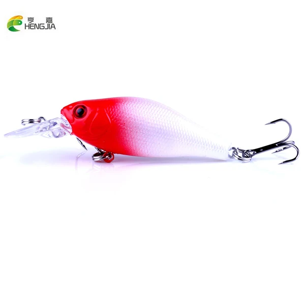 

HENGJIA 50PC 7cm 9g topwater Crank bait Swim Fishing Lure Wobbler Japan Artificial Hard diving 1.5m Colorful Fishing Crankbait