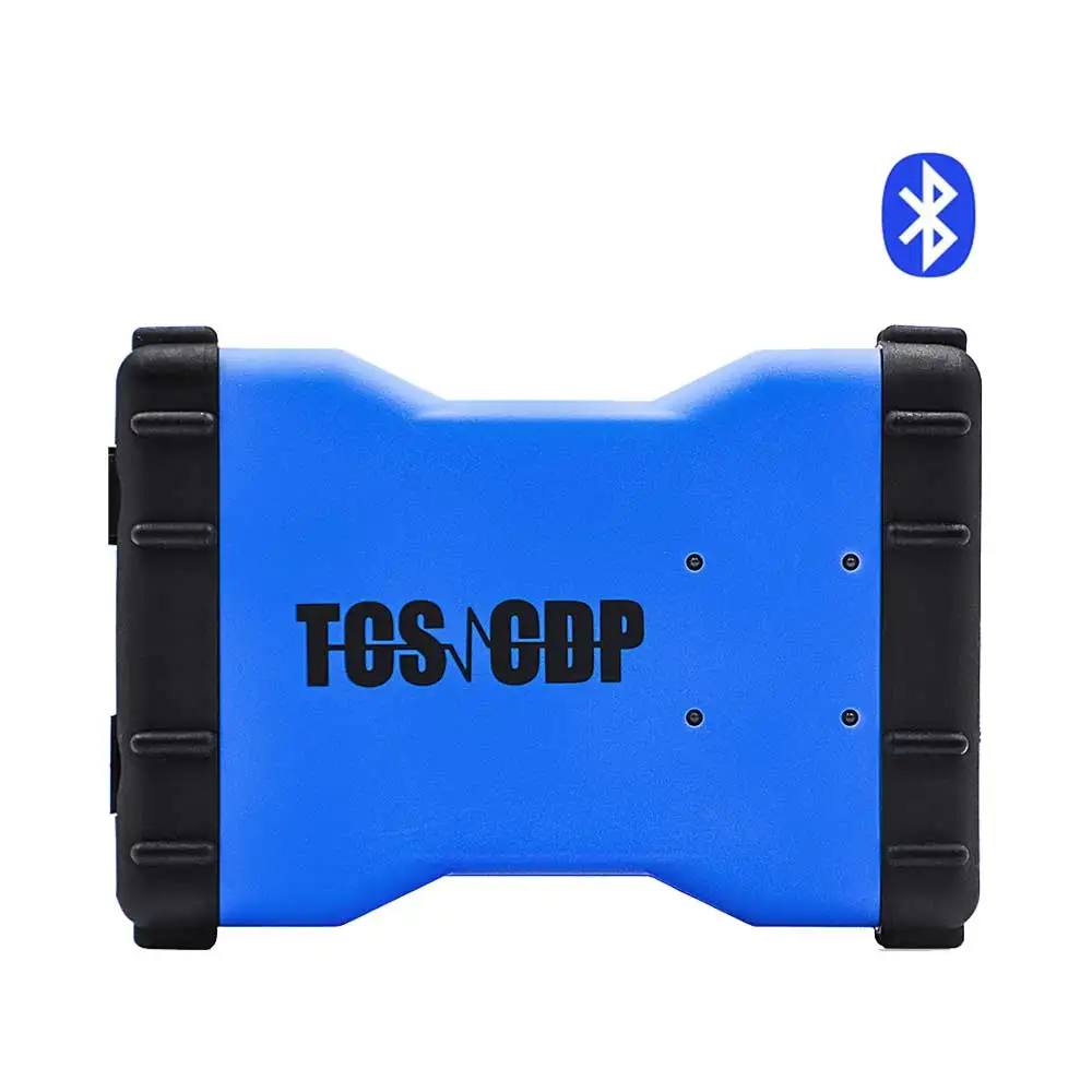 CDP TCS pro plus R3 с keygen bluetooth опционально для автомобиля/грузовика OBD2 диагностический инструмент такой же как mvd Multidiag pro код ридер - Цвет: blue with BT
