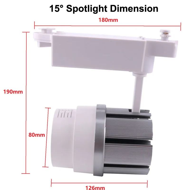 30 Вт светильник светодиодный железнодорожных путей фокусировки переменного