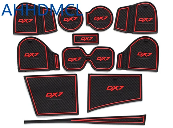 

Автомобильный противогрязный коврик, дверной паз, слот для ворот, чашка, подлокотник, коврик для хранения, Противоскользящий коврик для Soueast...