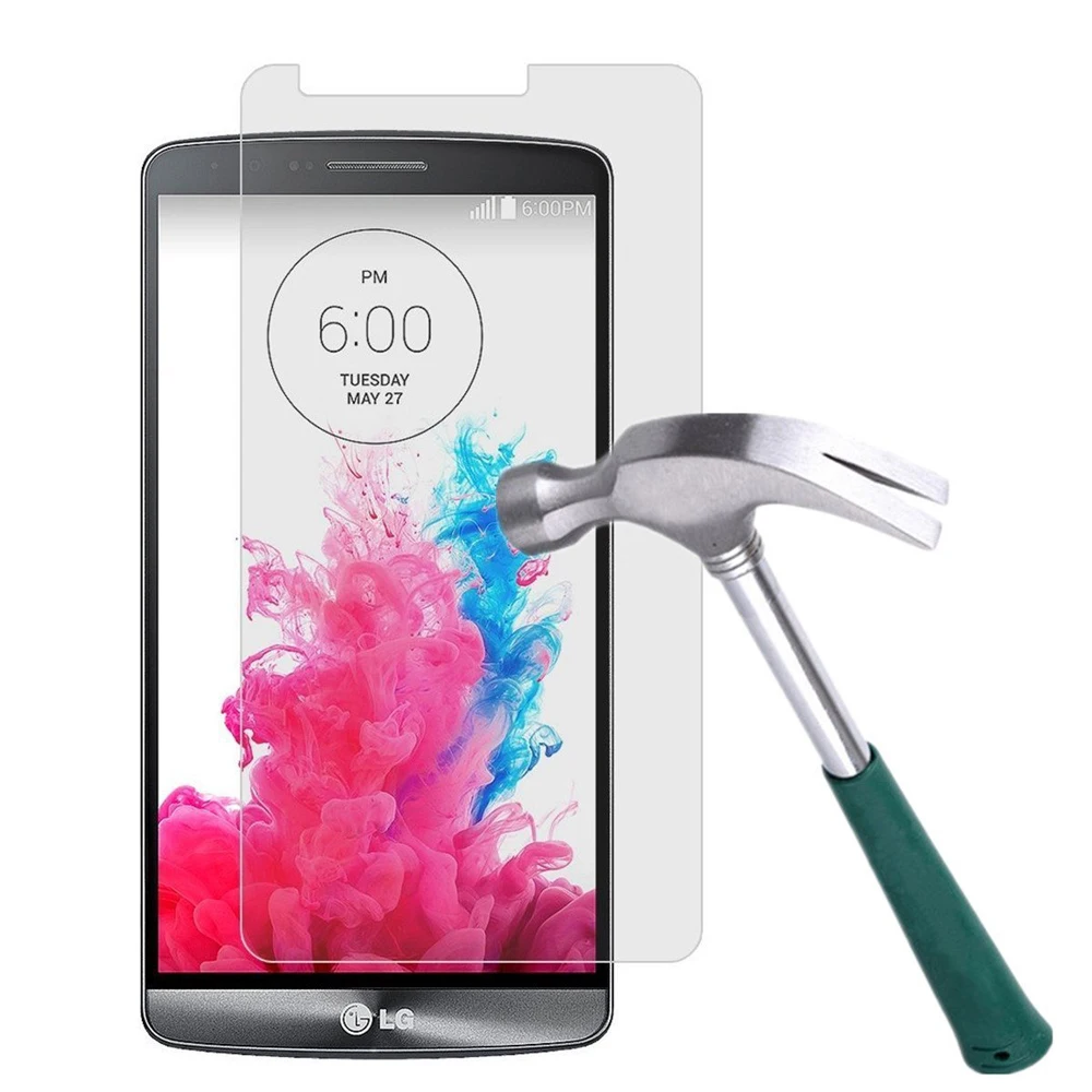 2 шт. закаленное стекло HD 0 26 мм для LG G3 D855 D856 D850 Stylus D690 Mini Tools|protector for lg g3|screen protectorglass