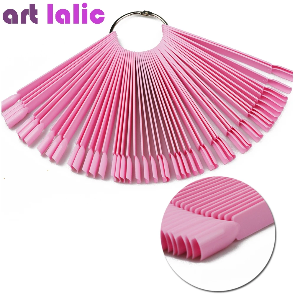 50 шт. витрина для искусственных ногтей|display fan|false nail displaynail display fan |
