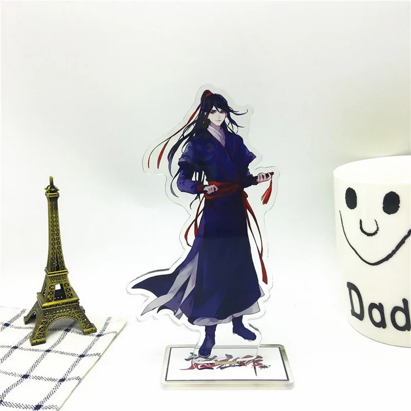 20 32 вида аниме Mo дао ЗУ Shi акрил рисунок на каждый день Wei WuXian Lan WangJi Коллекция подарков гроссмейстер демоническим Статуэтка Series1 - Цвет: 20