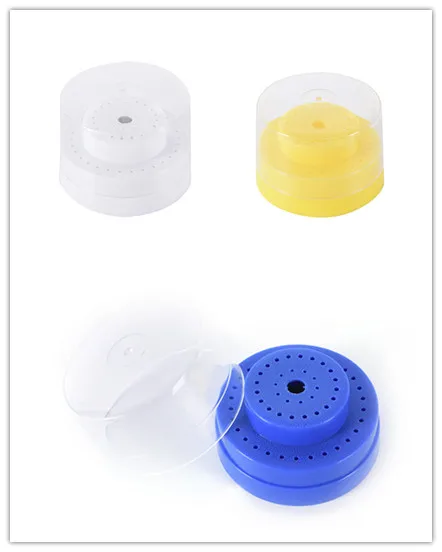 60 отверстий Алмазный Бур Держатель шлифовальной головки Синий