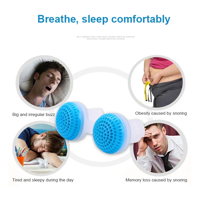 

Newly Silicone Anti Snore Nasal Dilators Apnea Aid Device Air Purifier Stop Snoring Devices JLRD 2019