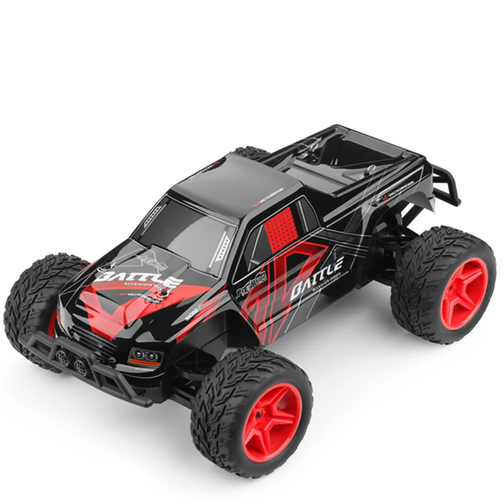 Черный WL RC автомобиля L219 L229 1:10 электрический два колеса big foot Гоночная машина 2,4 внедорожных восхождение дистанционного управления автомобилем игрушка 43 см радиоуправляемые машины машинки на пульте управления - Цвет: Черный