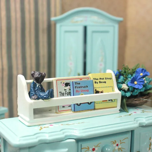 1:12 симпатичная миниатюрная книжная полка для кукольного домика|mini dollhouse|dollhouse