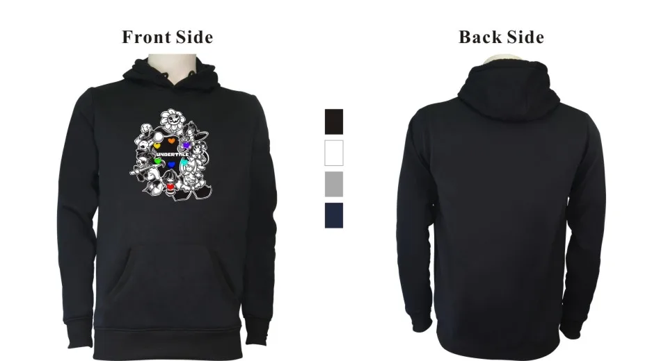 LUCKYFRIDAYF XXS-4XL 5 видов, 4 цвета, женские/мужские толстовки с капюшоном с персонажами «Сказки подземелья» undertale худи и толстовки с капюшоном с персонажами «Сказки подземелья» для мужчин