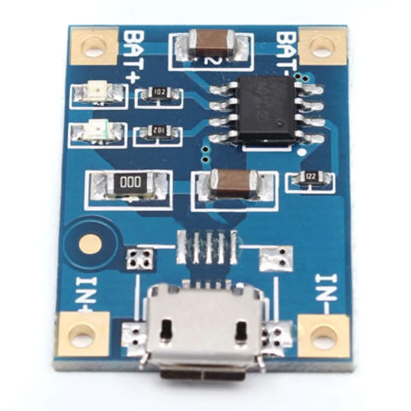 10 шт. плата зарядного устройства Micro USB TP4056 1A модуль зарядки аккумулятора для