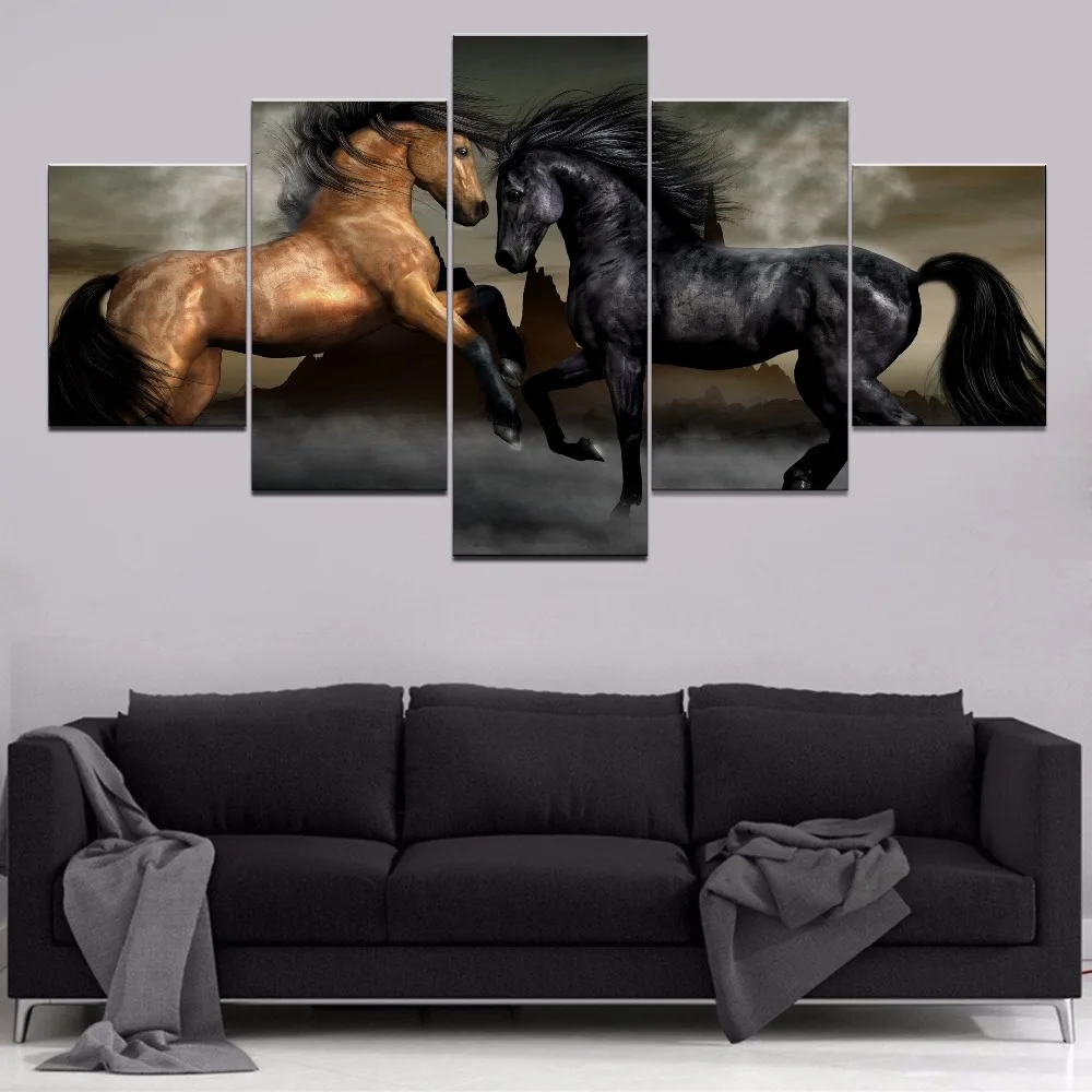 5 шт. настенные картины с изображением животных|art pictures|wall art picturecanvas wall |